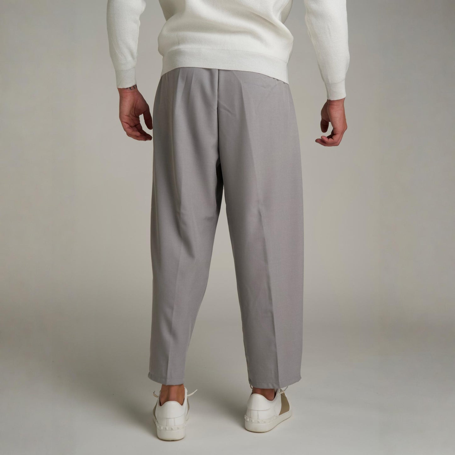 Pantalone Elegante Over Silver