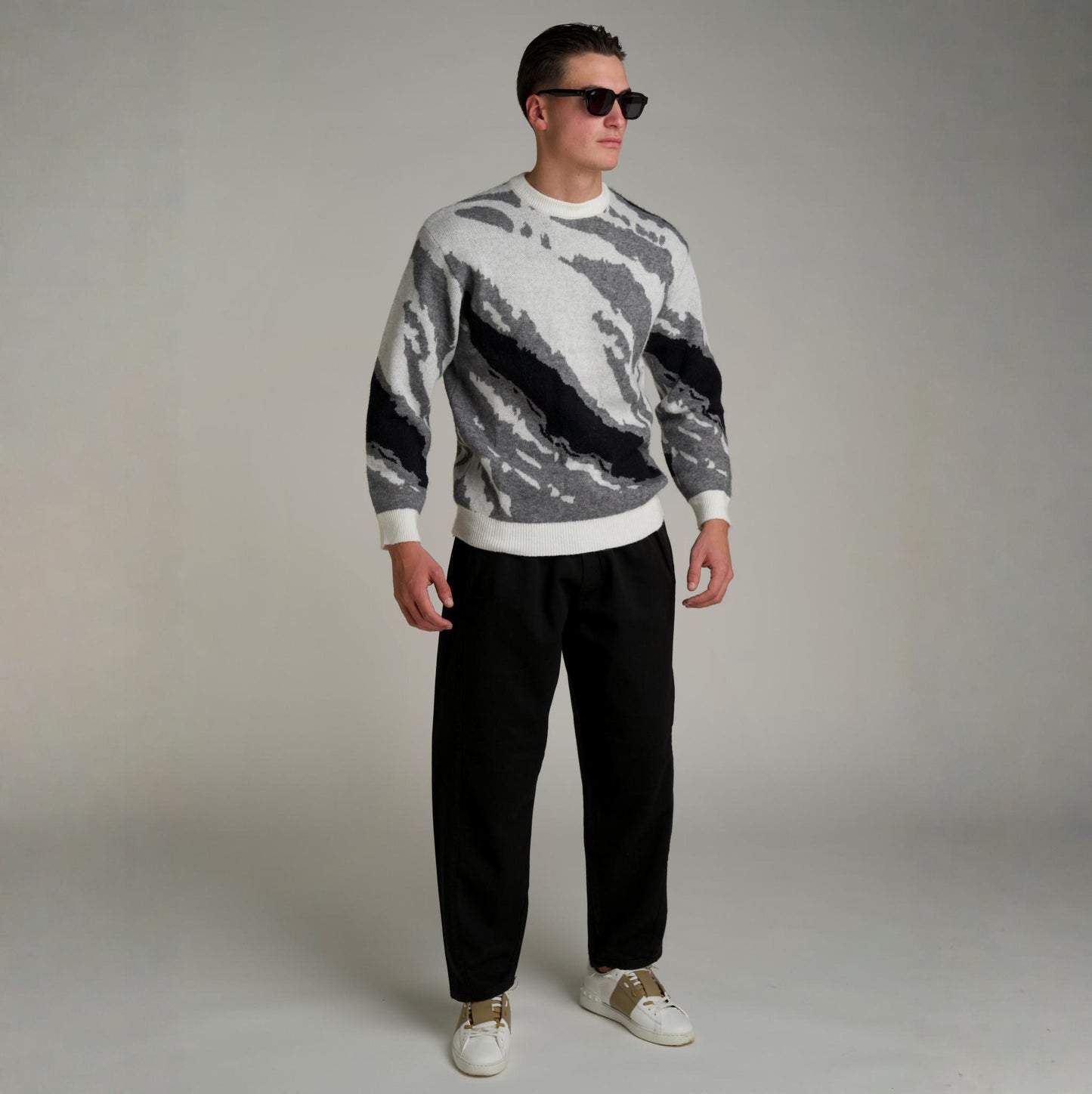 Coordinato Zebrato Bianco