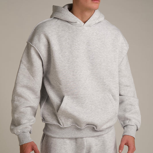 Boxy Fit Cuciture Esterne Grey